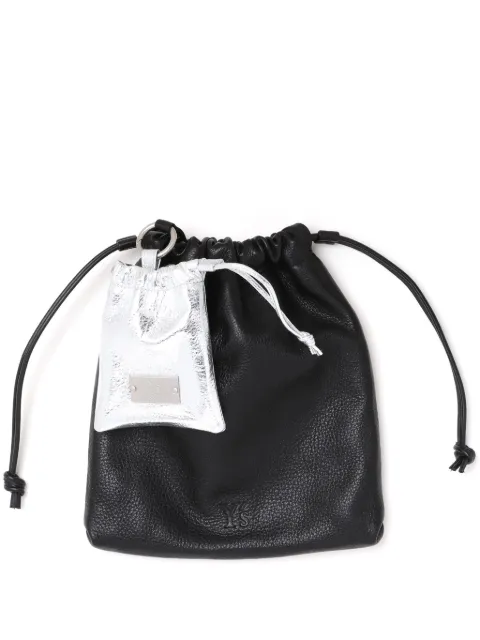 Y's bolsa de mano con parche del logo