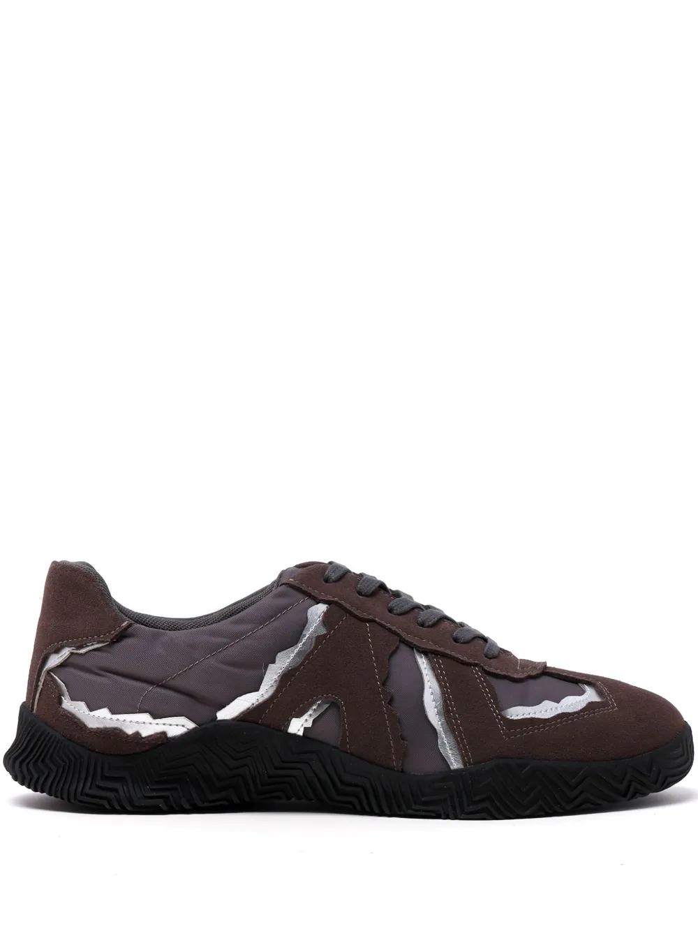 Y's tenis bajos con paneles | gris | Image 1