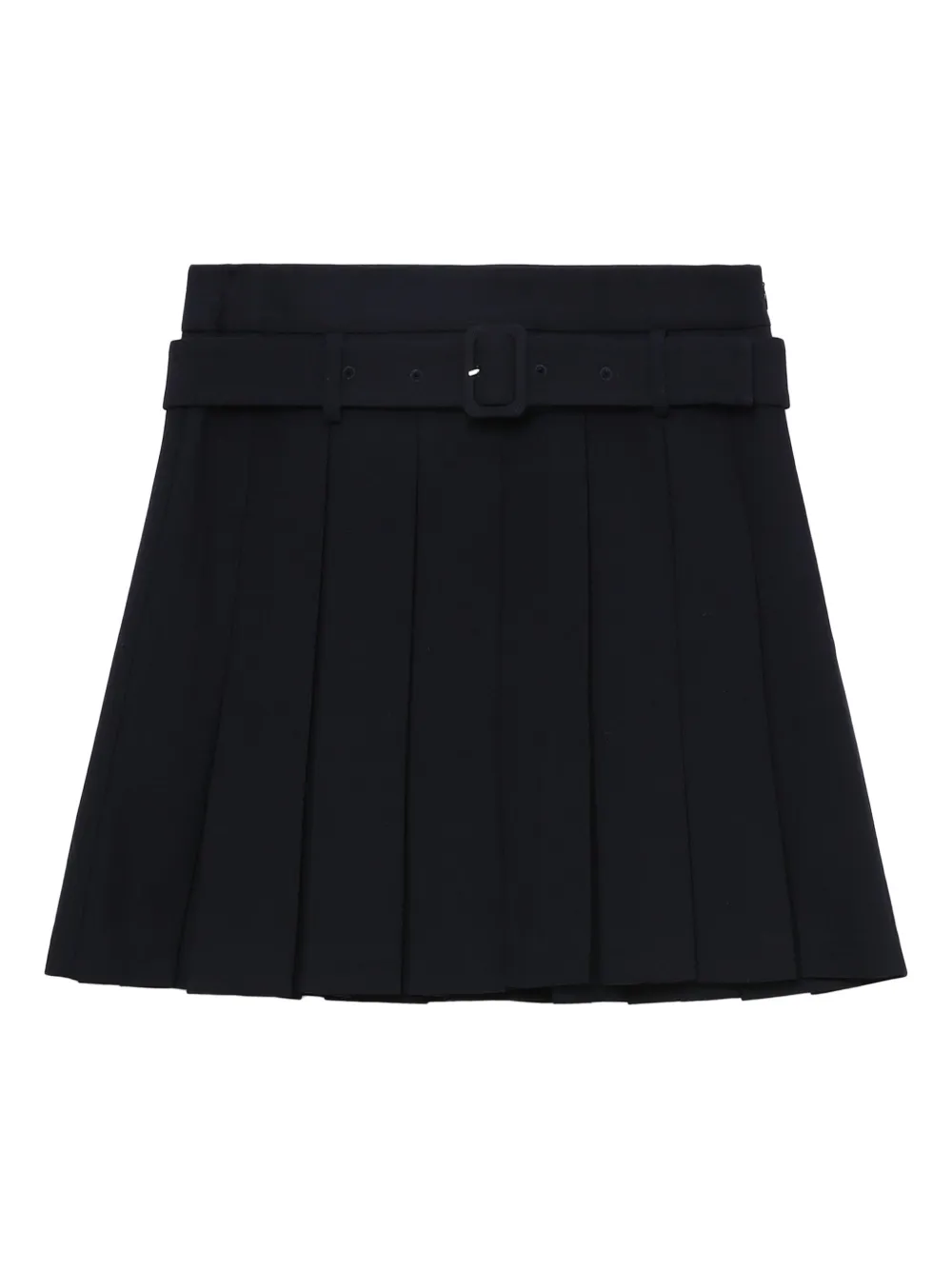 wool-silk skirt