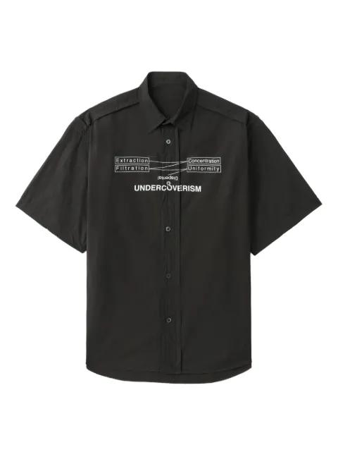Undercover slogan-print shirt