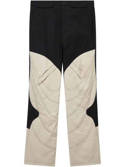 Kiko Kostadinov pantalones con paneles