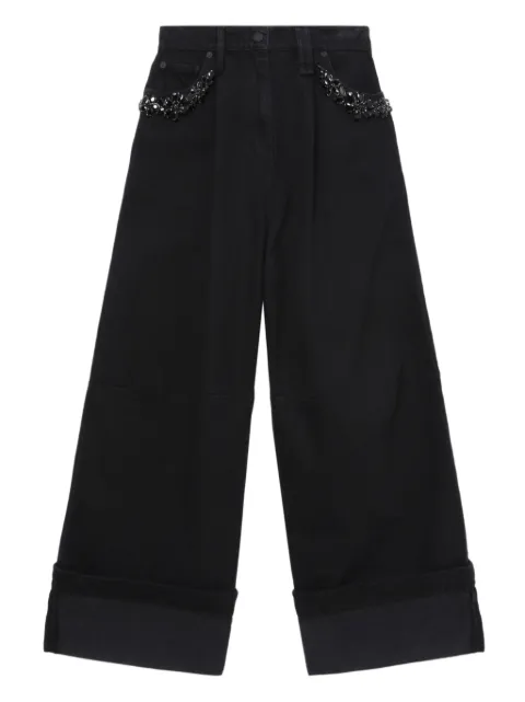 Simone Rocha cotton straight jeans