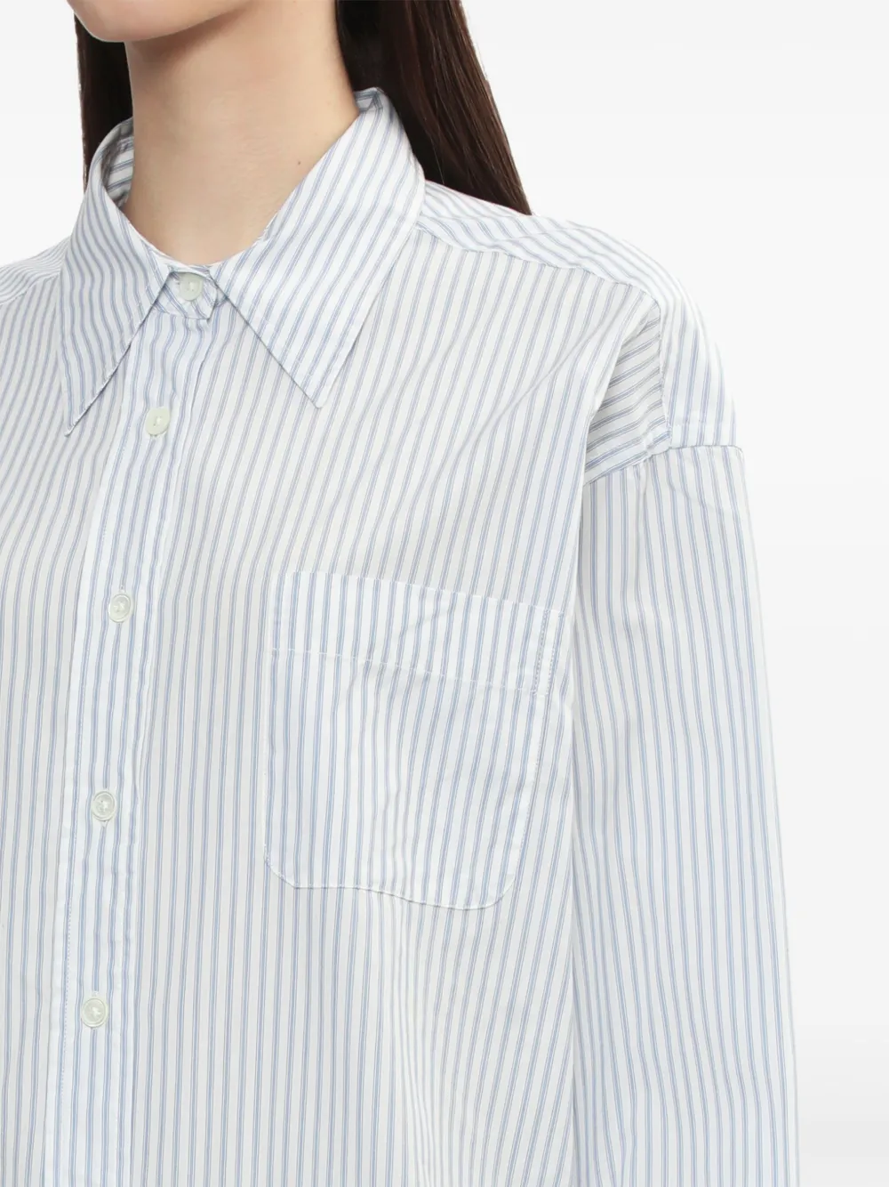 OUR LEGACY Gestreept blouse Blauw