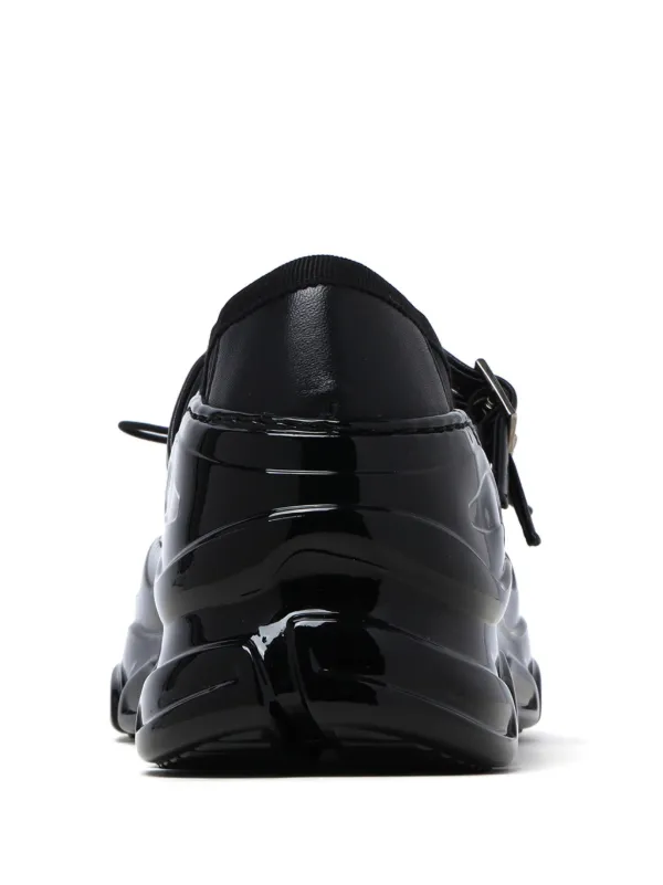 Simone Rocha クロス トラッカー バレエシューズ 黒 Simone Rocha: Women's Classic Criss Cross Tracker Ballerina