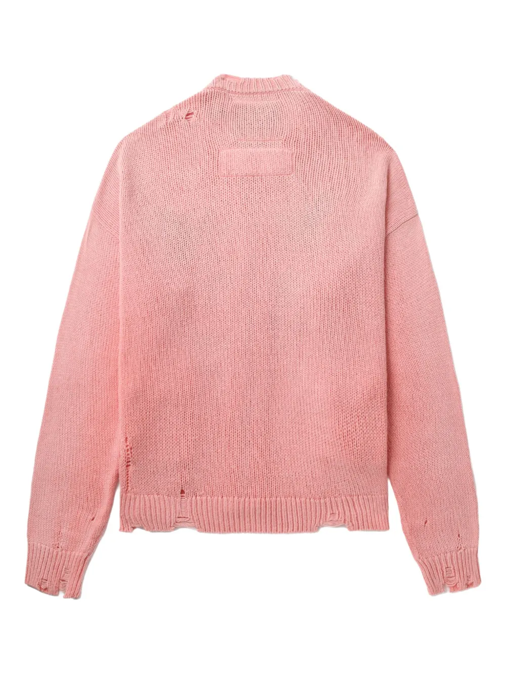 Maison MIHARA YASUHIRO Gerafeld vest met cat-face Roze