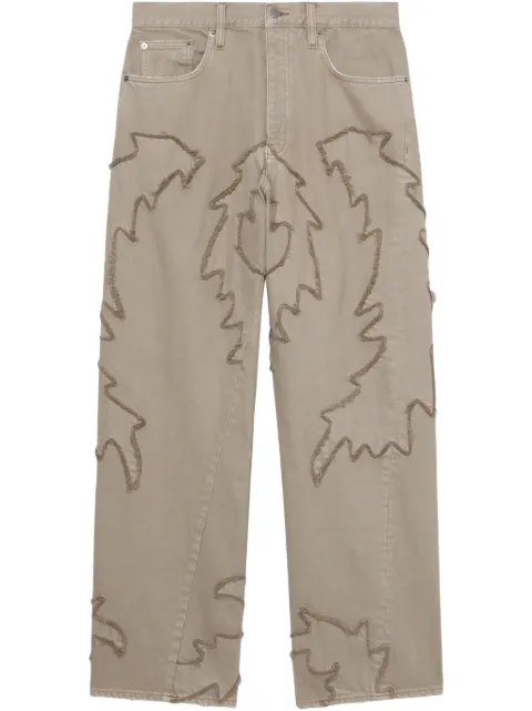 Sunflower jeans con parche del logo