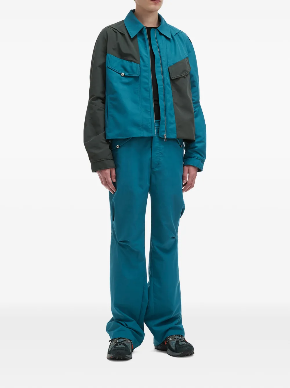 Kiko Kostadinov two-tone jacket | Sport Jackets & Windbreakers | Image 2