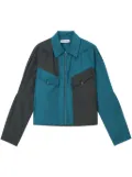 Kiko Kostadinov two-tone jacket - Blue