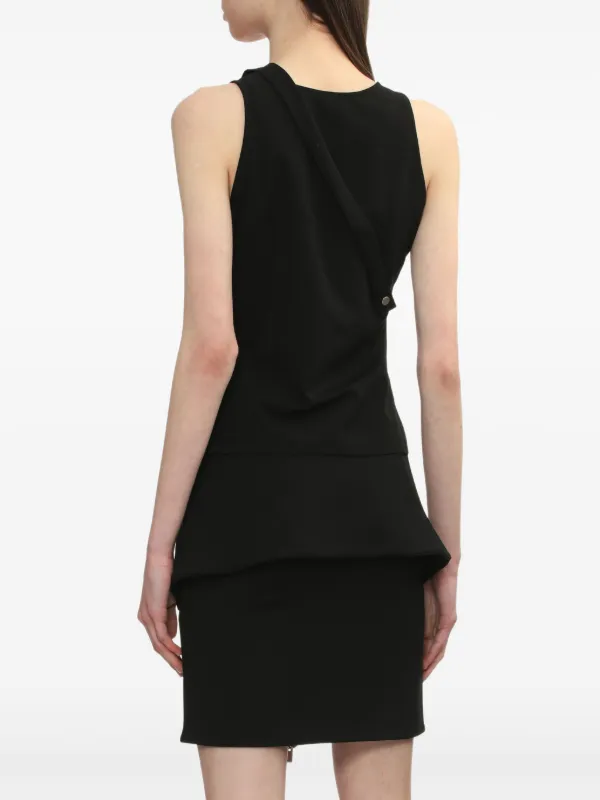 HELIOT EMIL Layered Tank Top | Black | FARFETCH