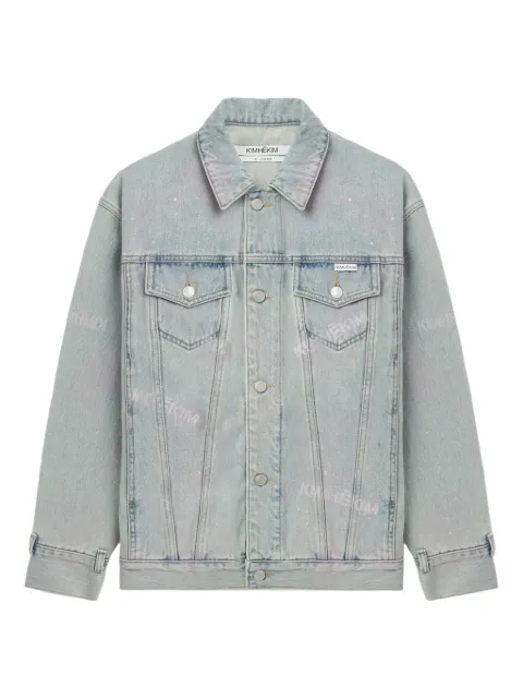 Kimhekim printed denim jacket