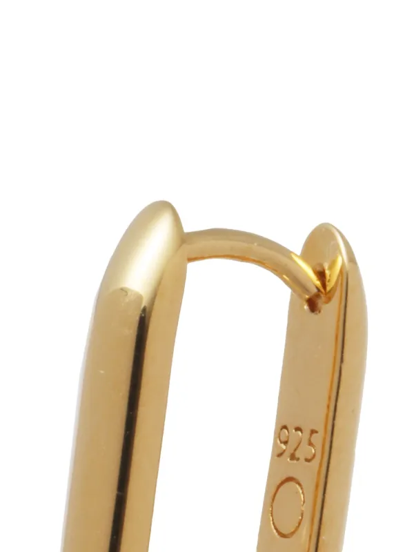 送料・関税込み ★MISSOMA★ OVATE HOOP EARRINGS Missoma Ovate Hoop Earrings | Gold | FARFETCH BH