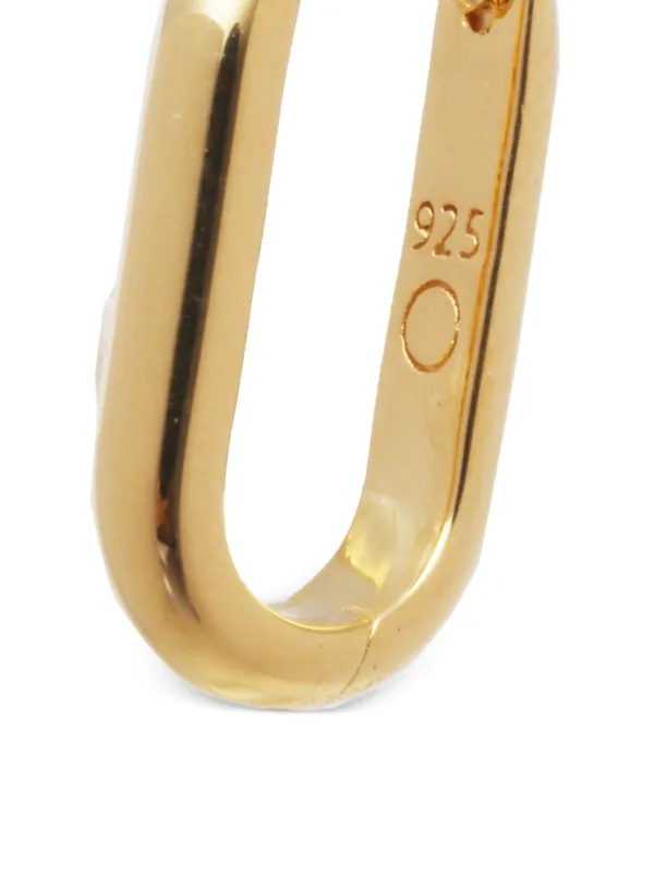 Missoma Ovate Hoop Earrings | Gold | FARFETCH BH