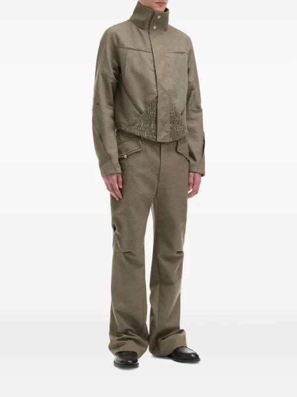 kiko kostadinov ジャケット Kiko Kostadinov(キココスタディノフ) HARKMAN DARTED SHOULDER