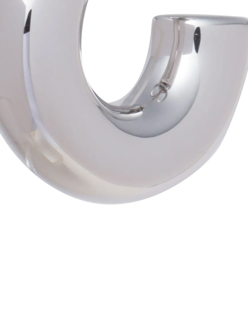 Missoma チャンキー フープピアス | シルバートーン | FARFETCH JP