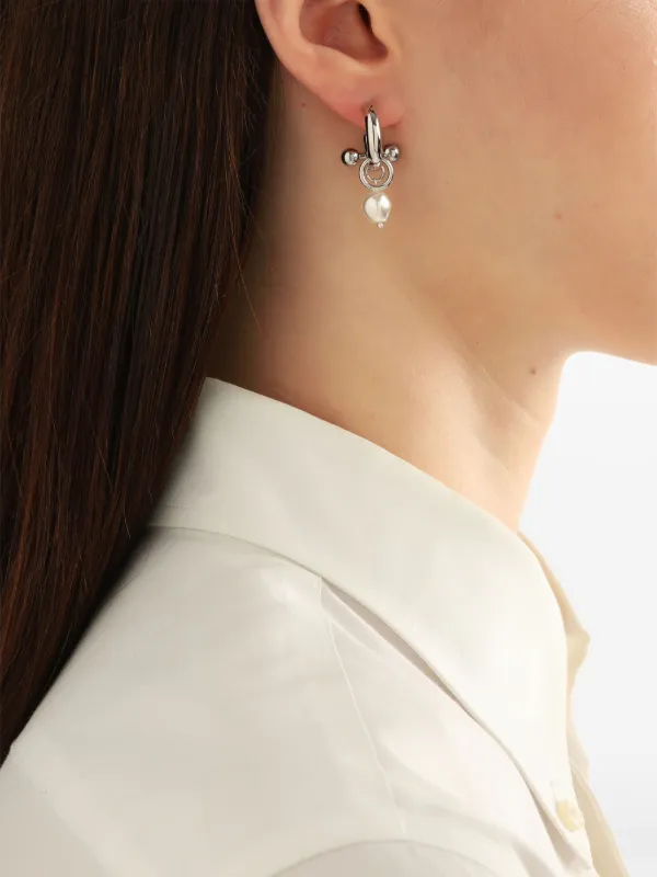 Justine Clenquet Lisa Earrings | Silver | FARFETCH