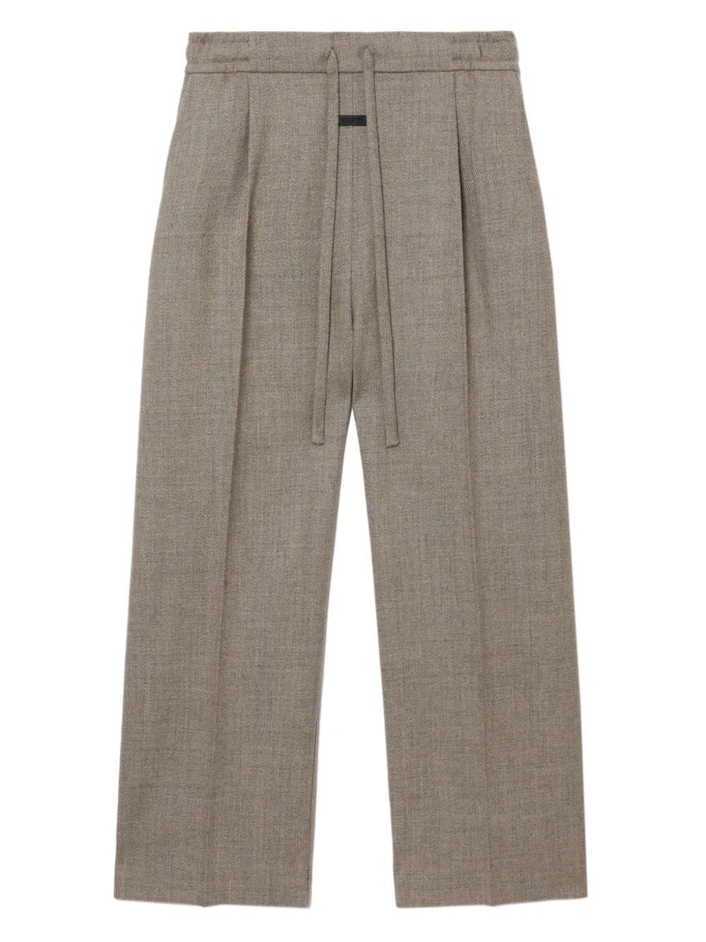 Fear Of God Pantaloni dritti in lana - Marrone