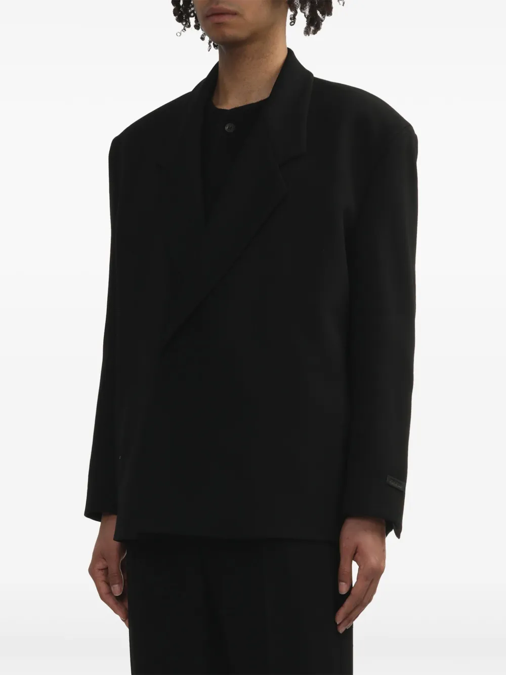 Fear Of God Wollen blazer Zwart