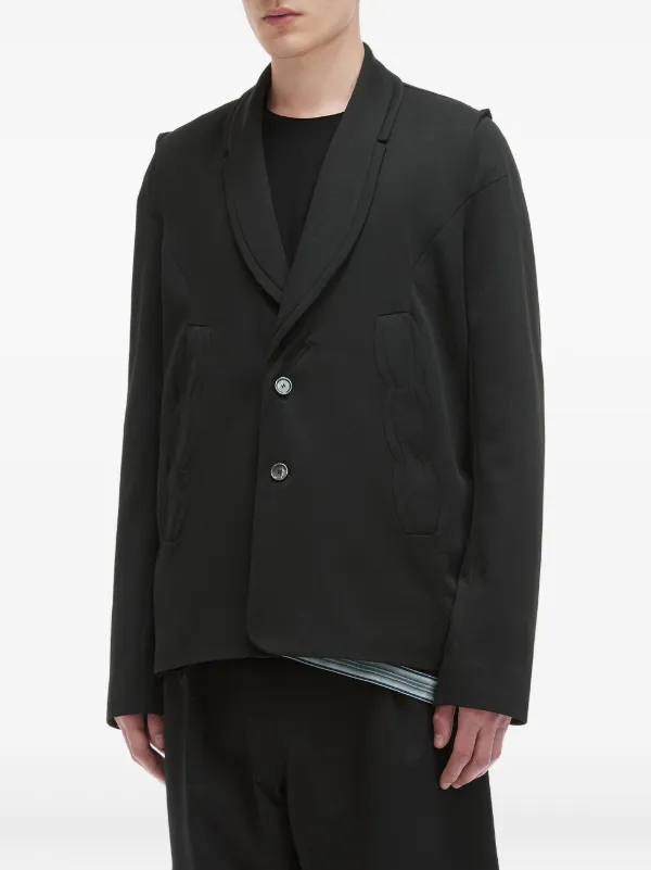 Kiko Kostadinov single-breasted Blazer | Black | FARFETCH HK