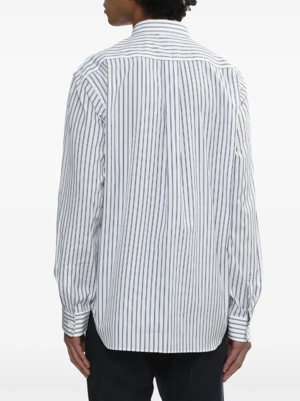 Comme Des Garçons Homme Deux Patchwork Shirt | Black | FARFETCH KW