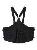 Comme des Garçons Homme pocketed harness - Black