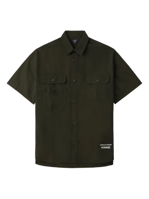 Comme des Garçons Homme utility-pocket short-sleeve shirt