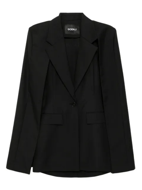 Goen.J notched-lapel Blazer