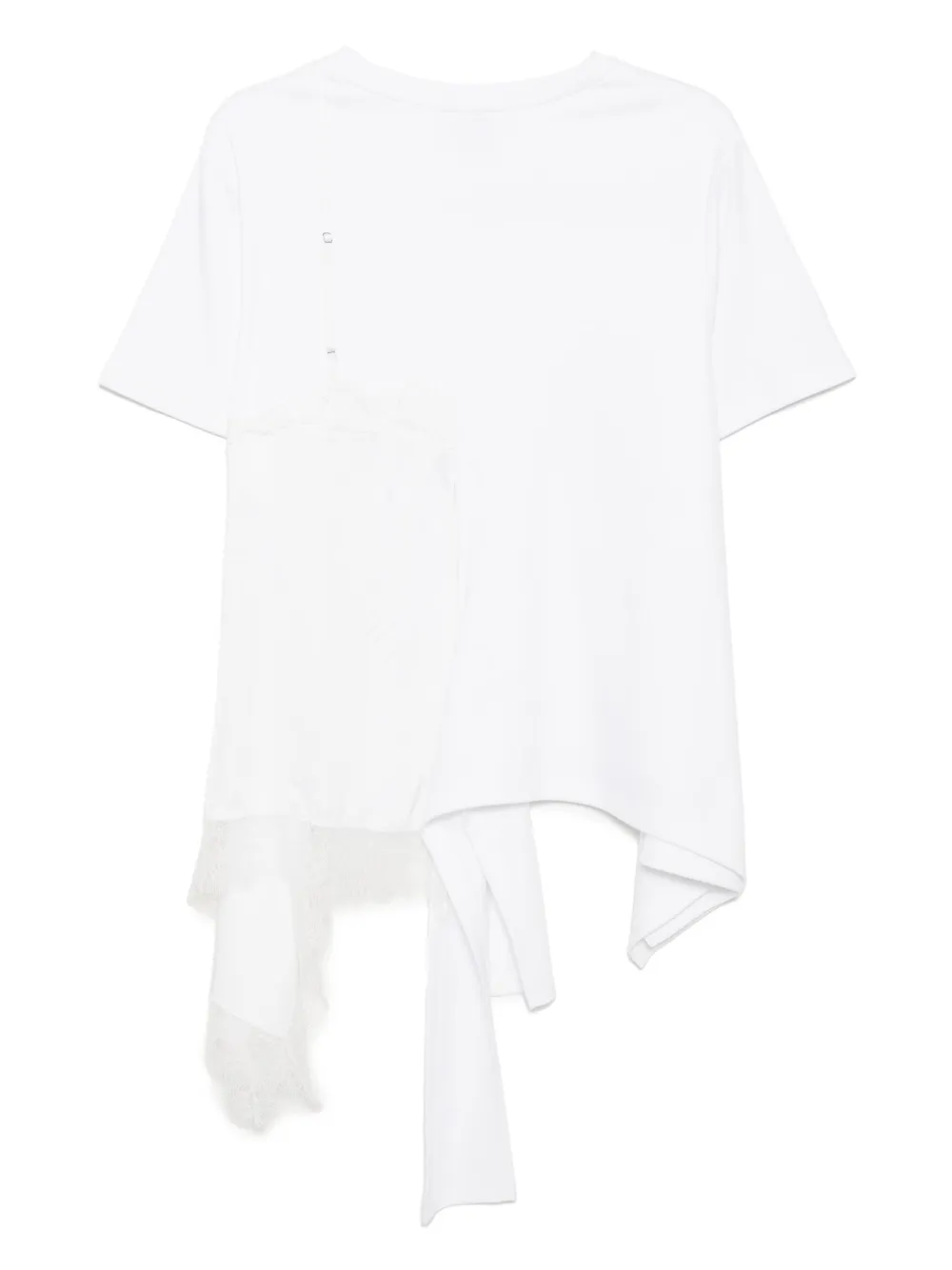 Goen.J top estilo camisón charmeuse con capa | Playeras y jerséis | Image 2