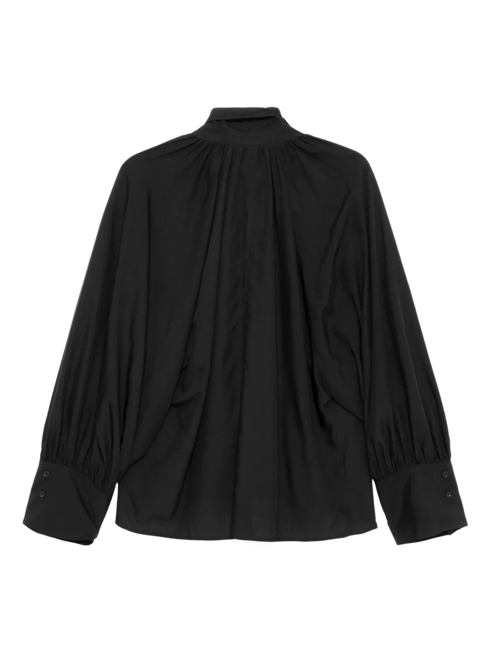 Goen.J tie-detailed gathered blouse | Blouses | Image 2