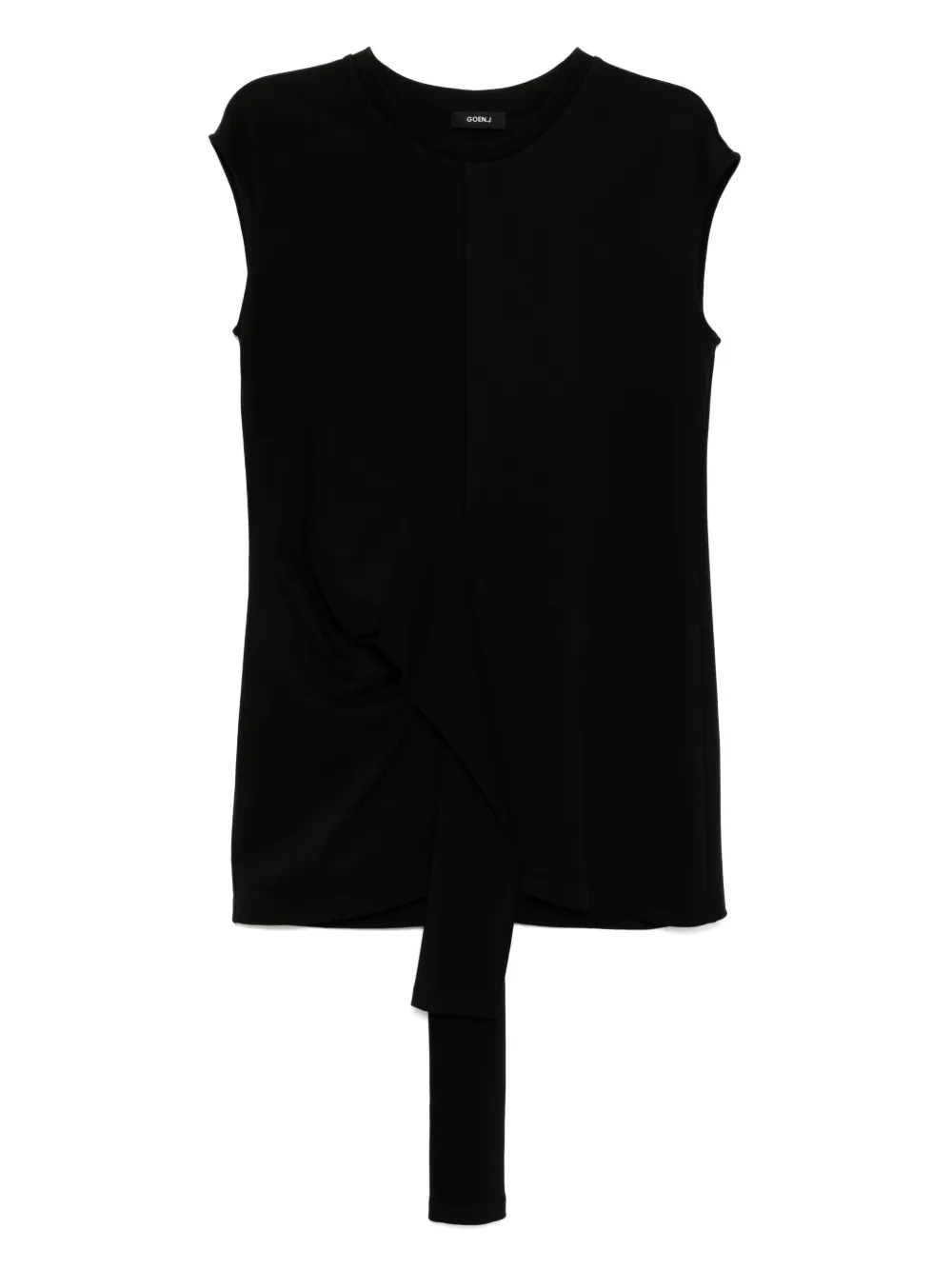 GOEN J ASYMMETRIC-DRAPED TANK TOP