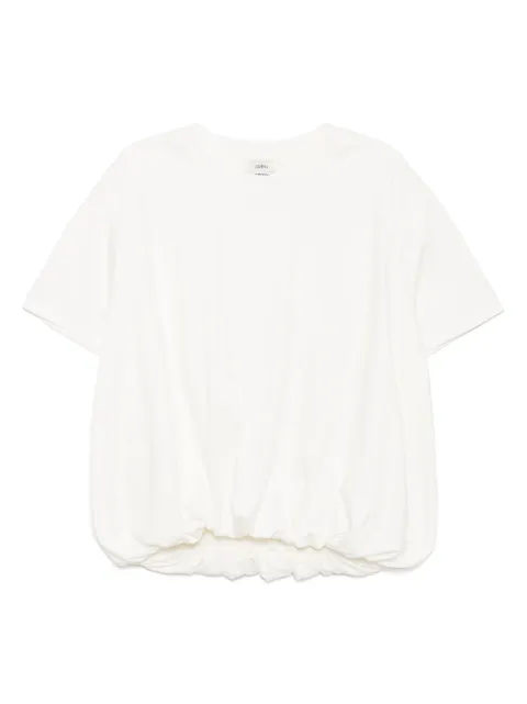 Goen.J short-sleeve cotton top