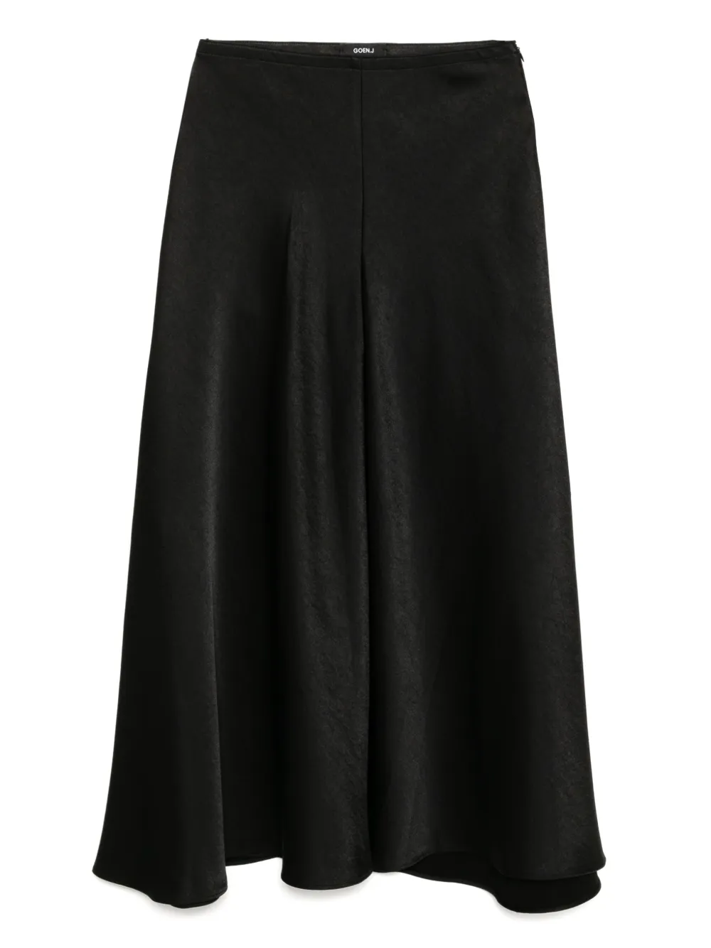 Goen.J falda con corte al bies | negro | Image 1