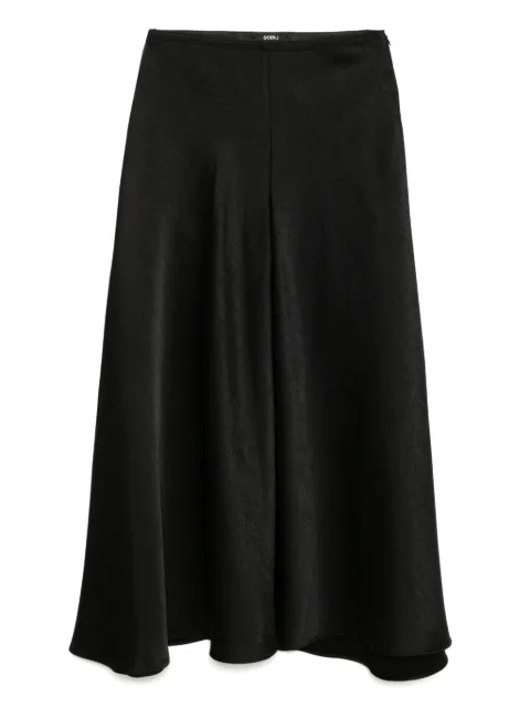 Goen.J Bias-cut skirt