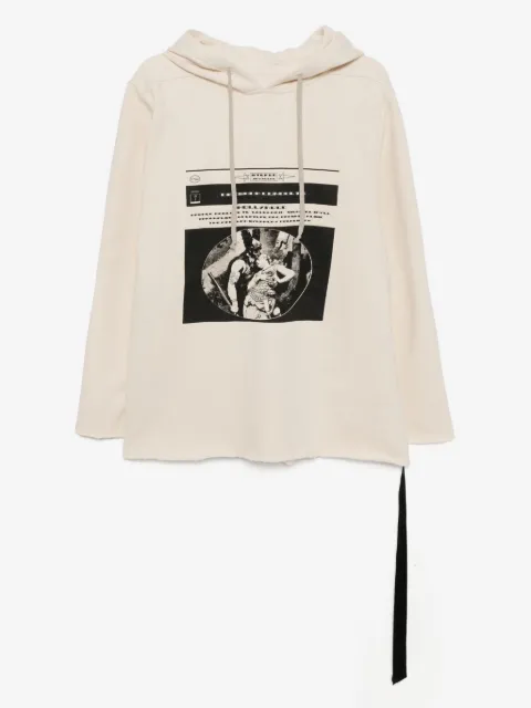 Rick Owens DRKSHDW Hoodie mit grafischem Print