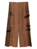 COMMUNS panelled trousers - Brown