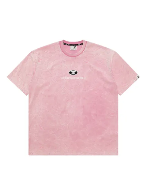 AAPE BY *A BATHING APE® logo-embroidered T-Shirt