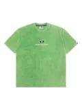 AAPE BY *A BATHING APE® logo-embroidered T-Shirt - Green