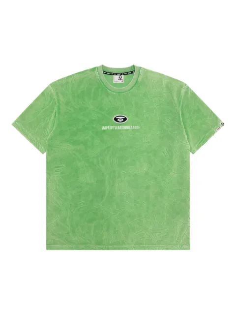 AAPE BY *A BATHING APE® logo-embroidered T-Shirt