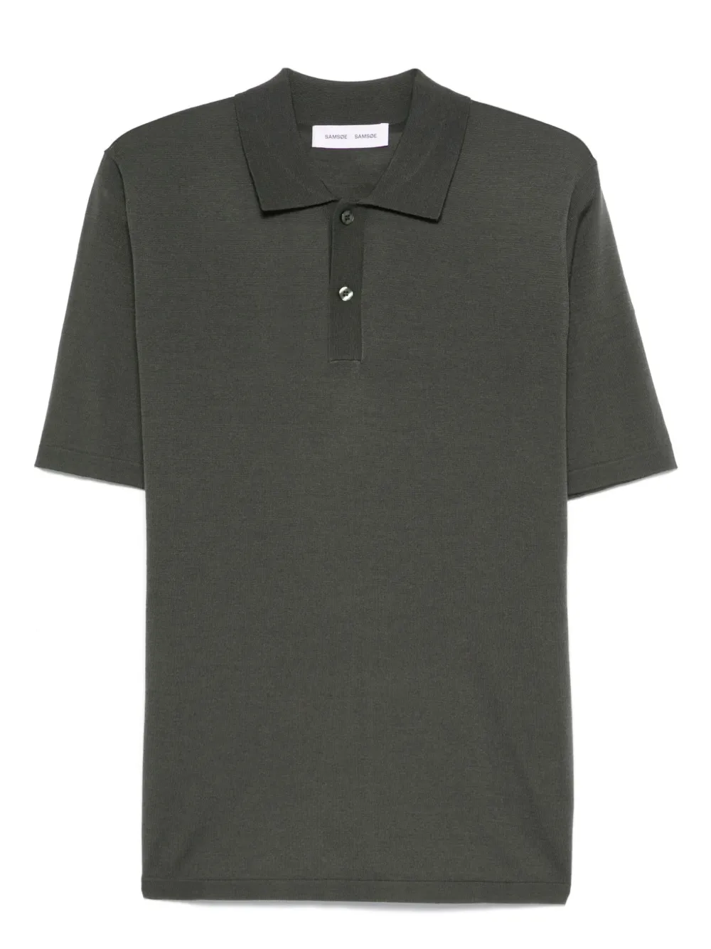 SAMSOE SAMSOE playera tipo polo Sarowan | verde | Image 1