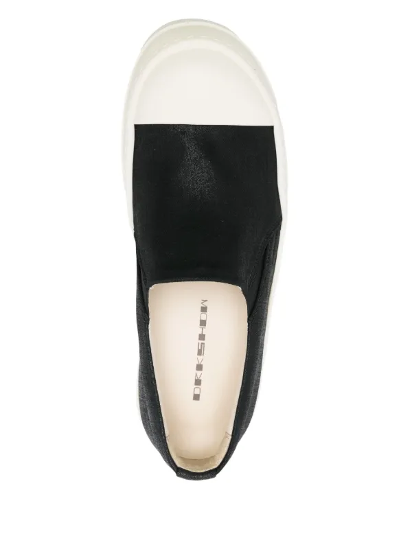 Rick Owens DRKSHDW Boat Sneakers | Black | FARFETCH