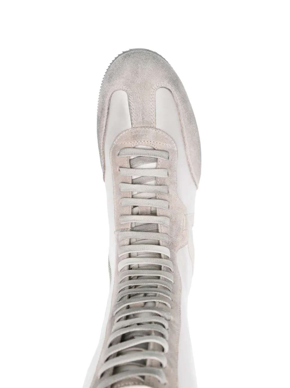 Ann Demeulemeester Round-head Short Boots In Nude
