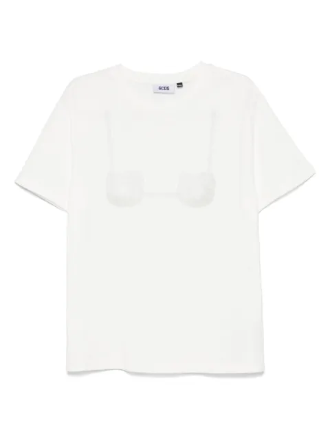 GCDS playera estampado de GCDS x Hello Kitty