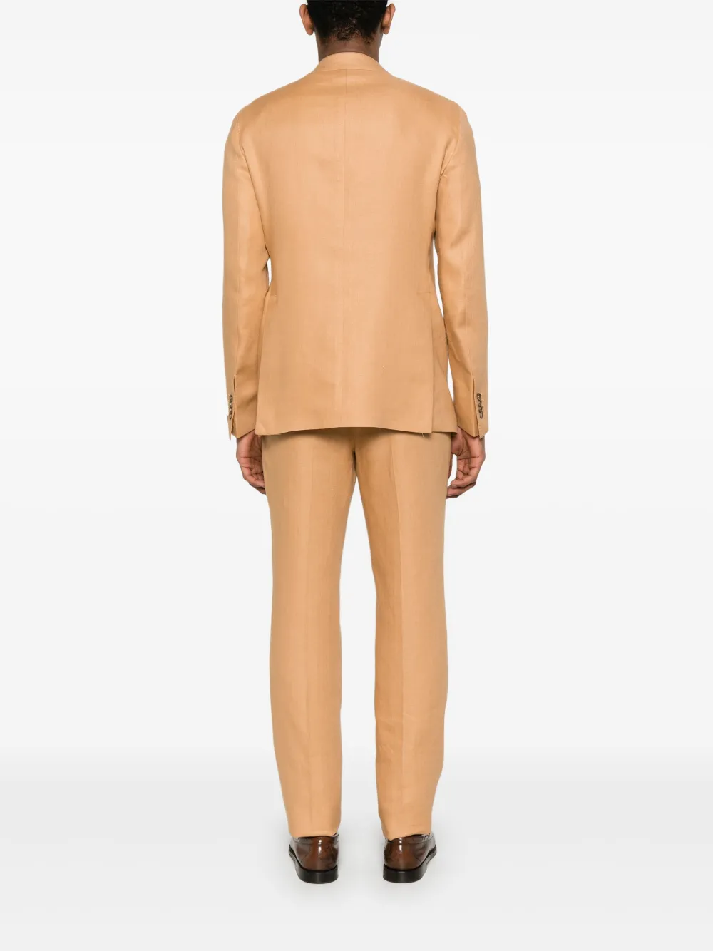 Tagliatore Pak met dubbele rij knopen Bruin