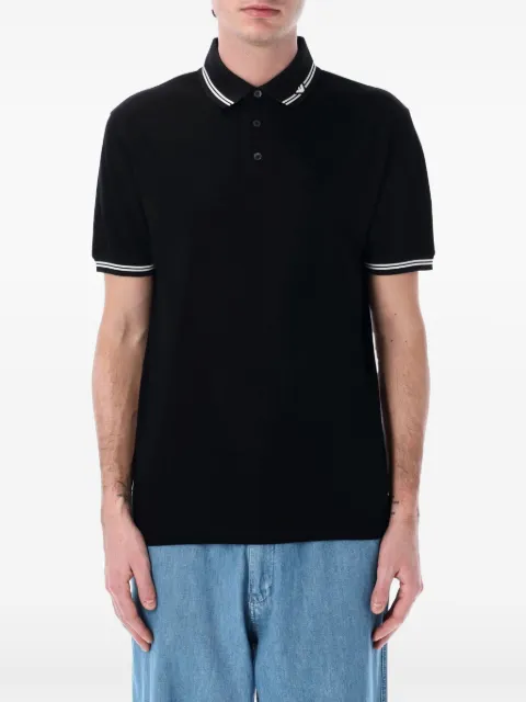 Emporio Armani logo-print polo shirt