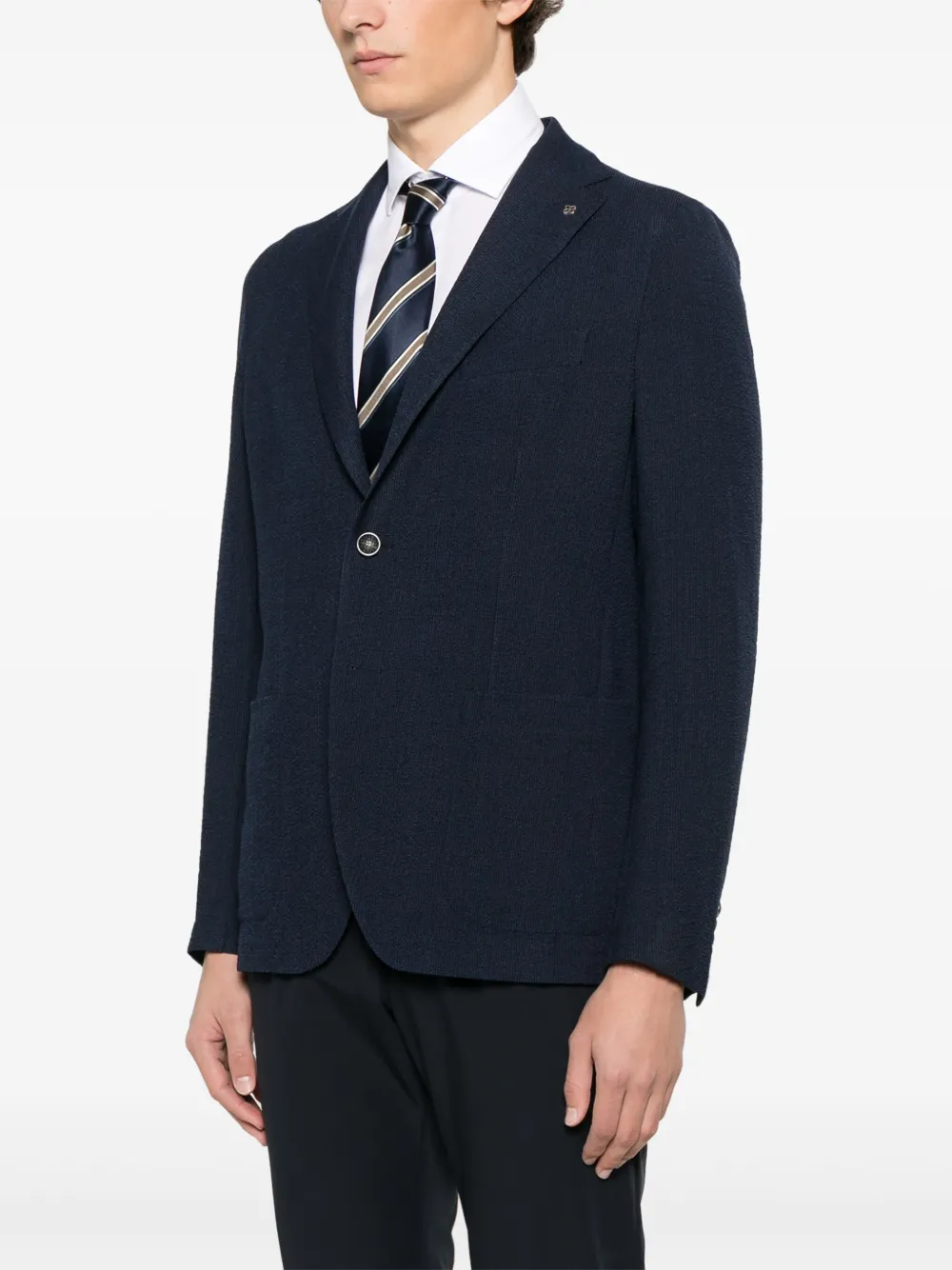 Tagliatore Dakar blazer Blauw
