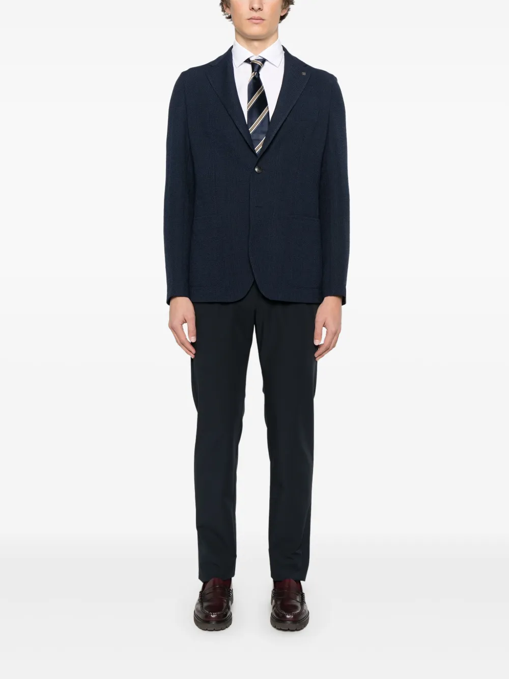 Tagliatore Dakar blazer Blauw