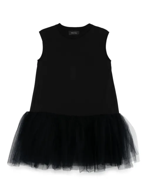 Tulle-trim dress - Simone Rocha - Modalova
