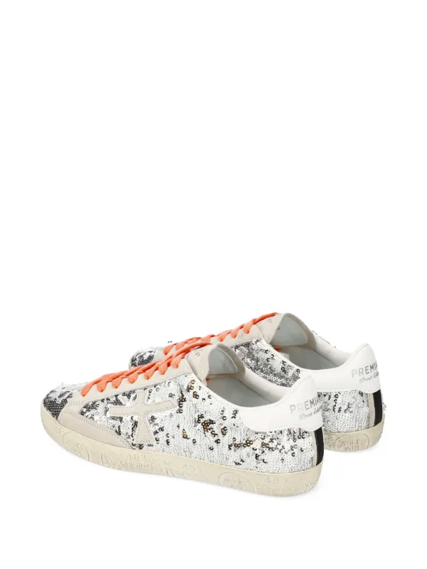 Premiata Stevend Sneakers | Silver | FARFETCH