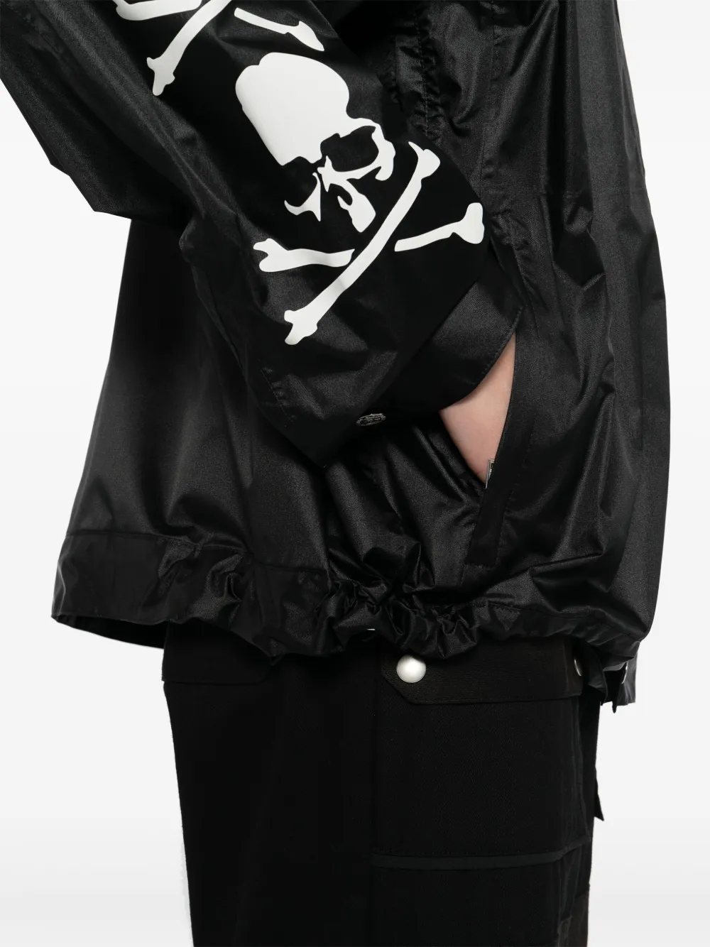 Mastermind World Jack met doodskopprint Zwart