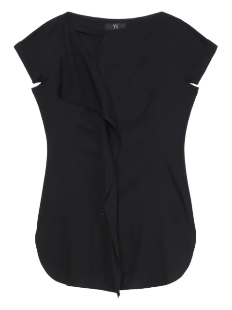 Y's asymmetric T-shirt 