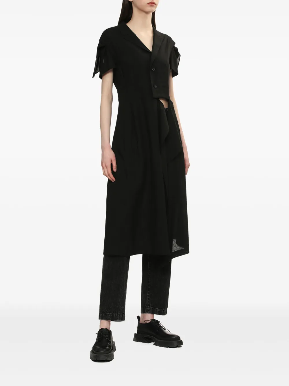 Y's High waist jeans - Zwart